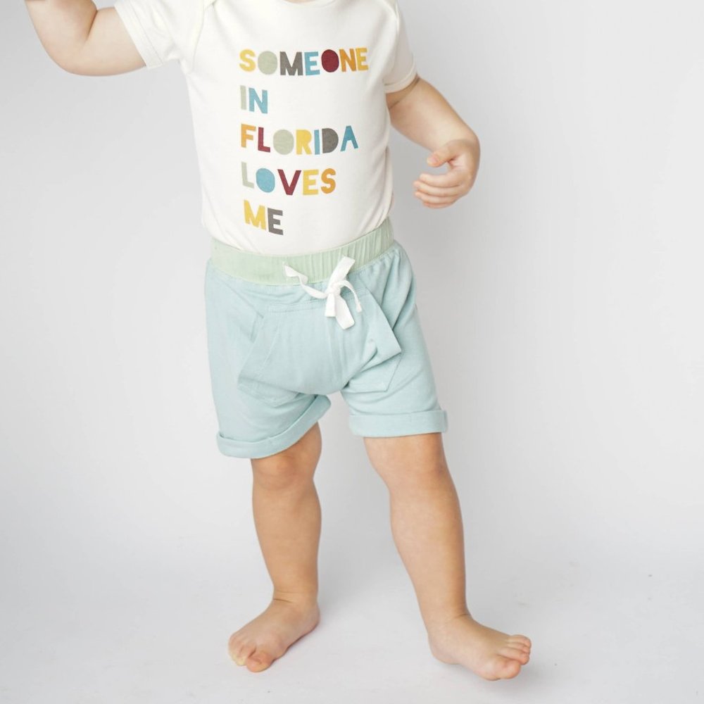 Boy's Blue Surf Shorts